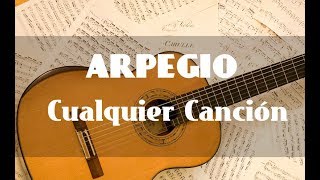 ARPEGIOS BASE PARA CUALQUIER CANCIÓN [upl. by Urba661]