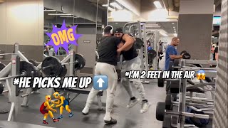 Water Gun Prank In The Gym Edition 🏋️‍♂️😱 [upl. by Daza]