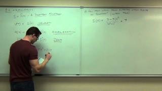 Calculus 1 Lecture 24 Applications of the Derivative [upl. by Trillby]