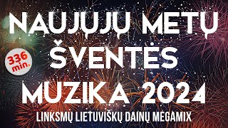 Naujųjų Metų Šventės Muzika • 2024 • Lietuviškos Naujametės Dainos • Rinkinys [upl. by Isaacson]