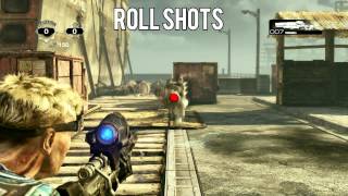 Gears of War 3 Sniper Tutorial Trucos amp Consejos en Español [upl. by Yong438]