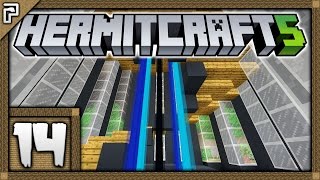 🐚 Hermitcraft 5  Lets Play Minecraft Survival  PENTABeacons Entrance Pillar Stairs 14 [upl. by Elie479]