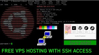 VPS HOSTING GRATIS 2 CPU 15 GB RAM  FREE GIT SSH FTP MYSQL [upl. by Henson]