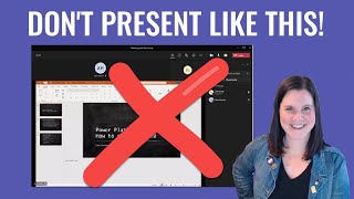 How to present PowerPoint in Microsoft Teams See notes slides and audience while you present [upl. by Brigg]