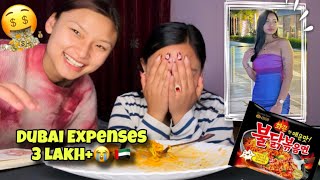 I Spent 300000 In DUBAI😱Total EXPENSES SPICY MUKBANG😍🤑 [upl. by Henry]