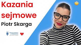 „Kazania sejmowe”  streszczenie i opracowanie [upl. by Epillihp]