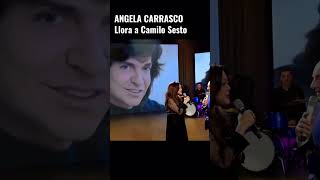 ANGELA CARRASCO LLORA A CAMILO SESTO [upl. by Rehpetsirhc]