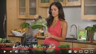 Kimberly Snyder Glowing Green Smoothie Recipe [upl. by Lareneg]