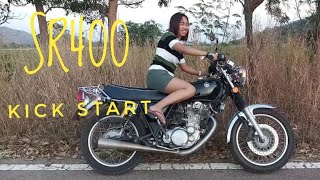 SR400 kick start [upl. by Mauretta]