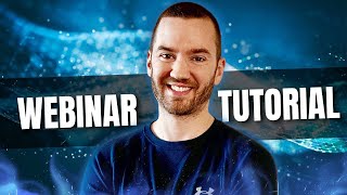 Webinar Tutorial 2024 WebinarJam Tutorial How To Setup A Webinar [upl. by Nilrem]