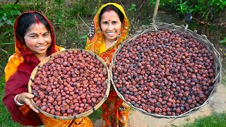 কিভাবে মা বাড়িতে শুকনো কুলের আচার বানায় সঙ্গে মায়ের হাতে সেরা কুলের জেলি বানানো  Kuler Achar Recipe [upl. by Sherman]