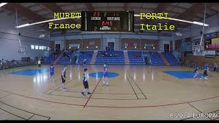 MURET France vs FORTI Italie [upl. by Almeida785]