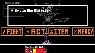 Rivals of Aether Smol Nozomi vs Mettaton EX Pacifist [upl. by Leugim]