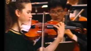 Hilary Hahn Beethoven Violin Concerto 25 Larghetto [upl. by Yaned]