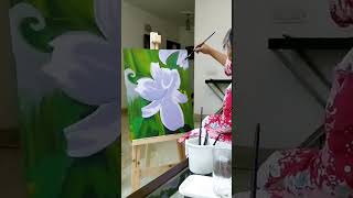 Best Acrylic Painting classes in Delhi art canvaspainting artoftheday wip acrylicpainting diy [upl. by Vicky]