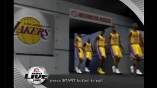 NBA Live 2002 Attract Mode Video PlayStation 2 [upl. by Irby]