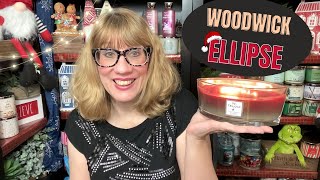 WOODWICK Ellipse Candle Review For Christmas [upl. by Valoniah501]