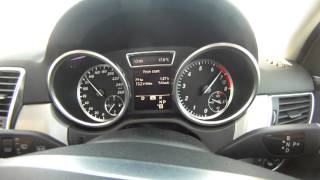 2012 MercedesBenz ML350 BlueEfficiency 4Matic acceleration [upl. by Aicined631]