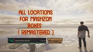 REMASTERED ALL LOCATIONS FOR MASHZON BOXES IN BMX STREETS [upl. by Ehsiom]