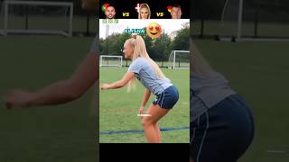 Quaresma VS Alisha Lehmann VS Toni Kroos  Trick Shot Challenge🎯💫 [upl. by Ahsenor]