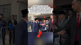 Untung Paspampresnya Kalem🤩 Galak Kelar 🤣 presidenprabowo prabowo [upl. by Etnuaed]