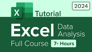 Excel Data Analysis Full Course Tutorial 7 Hours [upl. by Cl742]