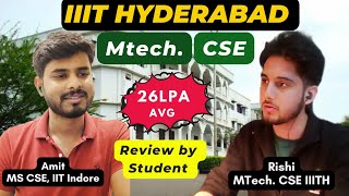 Interaction with MTech CSE IIIT Hyderabad student [upl. by Eecart756]