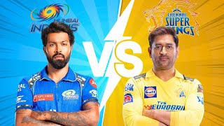 CSK vs mi Full match highlights 2022 cricket [upl. by Eirlav]