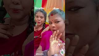 Vennilavai poovai vaipenne song 🥰💖🌺Mom and daughter reels [upl. by Ormiston]