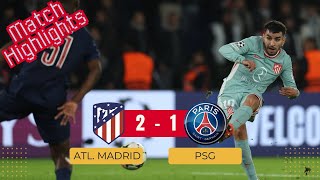 PSG vs Atl de Madrid  Match Highlights championsleague efootball2025 [upl. by Schaffer]