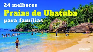 24 melhores Praias de Ubatuba para família muitas dicas fotos vídeos hotéis pousadas e mais [upl. by Nnaid]