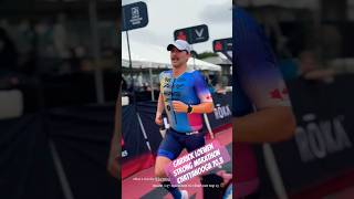 Garrick Loewen Finishes Strong at ironmantriathlon Chattanooga [upl. by Thaddaus]