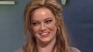 emma stone being iconic on snl part 2 emma i want to be with u [upl. by Eiznek]