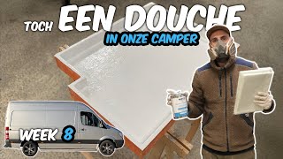 Zelf een douchebak maken in de camper [upl. by Elijah]