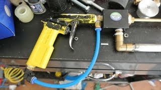 Homemade QEV airgun [upl. by Rhett]