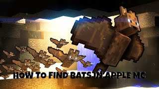 How to find all the bats in applemc all location minecraft firemc minecraftserver applemc edit [upl. by Libbi632]