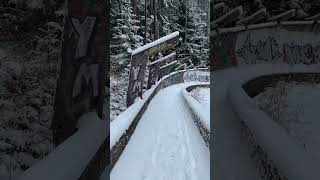 Walking the iconic 1984 Sarajevo Olympic Bobsled Track explore travel shorts greece vlog [upl. by Staford]