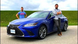 2019 Lexus ES 350 F SPORT  Finally A Sporty ES [upl. by Nwahsav]