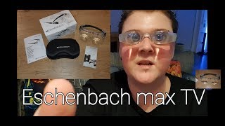 Eschenbach max TV Brille für Blinde und Sehbehinderte Hilfsmittel [upl. by Eelyrehc]