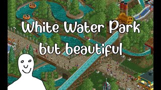 RCT1 scenarios but beautiful  White Water Park  Aqua Park [upl. by Edieh]