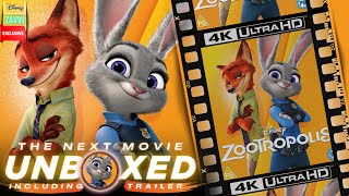 Zootropolis  Zavvi Exclusive 4K Ultra HD Collection Unboxing and Trailer [upl. by Nama]