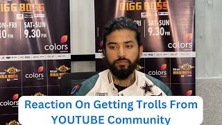 Bigg Boss 17 Eviction Anurag Dobhal Aka UK 07 Riders Reaction On YT Community Troll Him As A Joker [upl. by Winikka39]