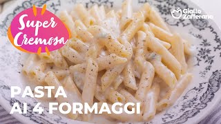 PASTA AI 4 FORMAGGI VELLUTATA e CREMOSA😍🍝🧀 [upl. by Celeski260]