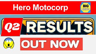 hero motocorp share latest news  hero motocorp share q2 results 2025 [upl. by Hernandez68]