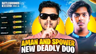 Aman Spower The New Deadly Duo🥵 ft officialscoutop KrutikaPlays [upl. by Tneicniv]