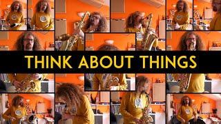 HORNOGRAPHY Think About Things Saxophone Arrangement Daði Freyr [upl. by Ottillia]