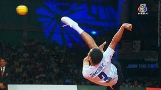 Sepak Takraw ISTAF SuperSeries FINALS 201314 Mens Final Thailand  Malaysia SET1 [upl. by Faulkner870]