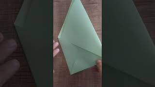 origami zarf yapımı 🤓👍👍 [upl. by Yntruoc]