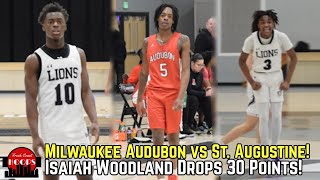 Underrated Milwaukee Hoopers Show Out Audubon Tech vs St Augustine [upl. by Rutger]