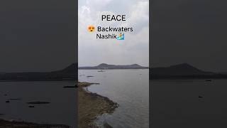 🏊BACKWATERS NASHIK🤩 shorts backwaters viral water dam peace heaven youtubeshorts [upl. by Agripina]